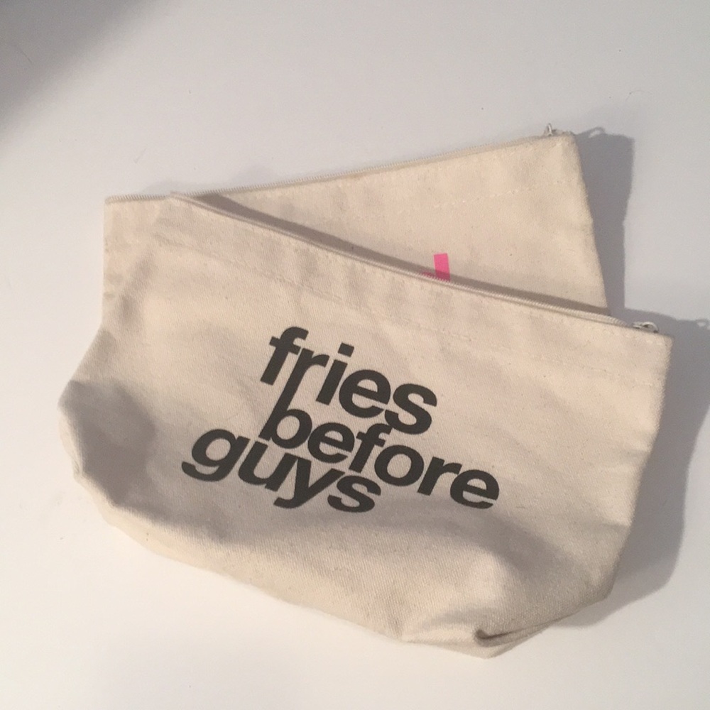 Dogeared makeup bag